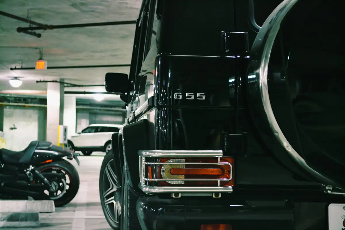 black SUV